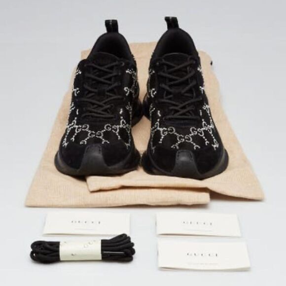 Brand new with box & dustbag GUCCI
GG Crystal Mesh Runner Sneakers Womens size 5 - Picture 4 of 16